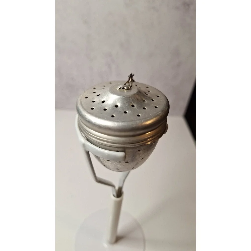 Aluminum Vintage Tea Infuser withChain